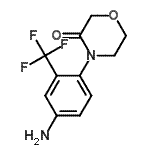 CAS#: 482308-08-7, 4-[4-Amino-2-(Trifluoromethyl)Phenyl]Morpholin-3-One