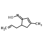 CAS#: 483358-44-7, (1E)-5-Allyl-N-Hydroxy-3-Methyl-2-Cyclopenten-1-Imine