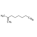 CAS#: 485320-20-5, 7-Methyl-7-Octenenitrile