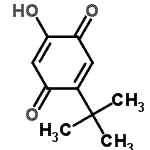 CAS 登录号：4857-70-9， 2-羟基-5-(2-甲基-2-丙基)-1,4-苯醌