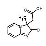 CAS#: 486311-33-5, (3-Methyl-2-Oxo-2,3-Dihydroimidazo[1,2-a]Pyridin-3-Yl)Acetic Acid