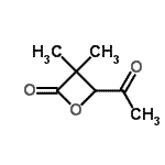 CAS#: 486405-04-3, 4-Acetyl-3,3-Dimethyl-2-Oxetanone