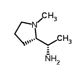 CAS 登录号：486415-11-6， (1S)-1-[(2S)-1-甲基-2-吡咯烷基]乙胺