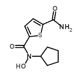 CAS#: 487003-88-3, N-Cyclopentyl-N-Hydroxy-2,5-Thiophenedicarboxamide