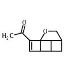 CAS 登录号：488797-37-1， 1-(2-氧杂四环[4.3.1.0<sup>1,7</sup>.0<sup>4,10</sup>]癸-8-烯-9-基)乙酮