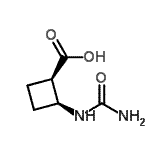 CAS#: 488862-92-6, (1R,2S)-2-(Carbamoylamino)Cyclobutanecarboxylic Acid