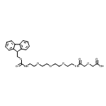 CAS#: 489427-26-1, 1-(9H-Fluoren-9-Yl)-3,17-Dioxo-2,7,10,13,19-Pentaoxa-4,16-Diazahenicosan-21-Oic Acid