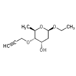 CAS#: 491609-22-4, Ethyl 2,6-Dideoxy-4-O-2-Propyn-1-Yl-beta-D-Ribo-Hexopyranoside
