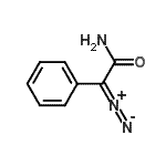 CAS 登录号：491616-59-2， 2-重氮基-2-苯基乙酰胺