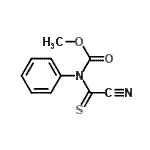 CAS 登录号：4918-58-5， 甲基(氰基硫代甲酰)苯基氨基甲酸酯