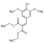 CAS#: 491851-38-8, Diethyl (4-Hydroxy-3,5-Dimethoxybenzylidene)Malonate