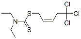 CAS#: 4950-34-9, N,N-Diethyl-1-[(Z)-5,5,5-Trichloropent-2-Enyl]Sulfanyl-Methanethioamide