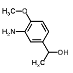 CAS#: 495406-77-4, 1-(3-Amino-4-Methoxyphenyl)Ethanol