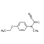 CAS 登录号：4955-71-9， 1-[(氰基硫代甲酰)(甲基)氨基]-4-乙氧基苯