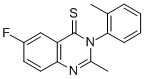 CAS#: 49579-43-3, 6-Fluoro-2-Methyl-3-(2-Methylphenyl)-4(3H)-Quinazolinethione