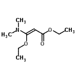 CAS 登录号：49582-72-1， 乙基(2Z)-3-(二甲基氨基)-3-乙氧基丙烯酸酯