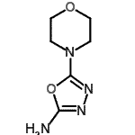 CAS#: 496057-17-1, 5-(4-Morpholinyl)-1,3,4-Oxadiazol-2-Amine