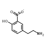 CAS#: 49607-15-0, 4-(2-Aminoethyl)-2-Nitrophenol