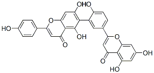 CAS 登录号：49620-13-5， 南方贝壳杉双黄酮
