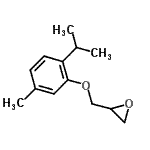 CAS#: 49645-94-5, 2-[(2-Isopropyl-5-Methylphenoxy)Methyl]Oxirane