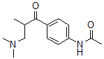 CAS 登录号：49660-99-3， N-[4-[3-(二甲基氨基)-2-甲基-1-氧代丙基]苯基]-乙酰胺
