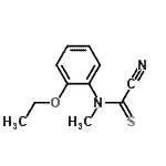 CAS 登录号：4967-86-6， 1-[(氰基硫代甲酰)(甲基)氨基]-2-乙氧基苯