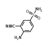 CAS#: 49674-12-6, 4-Amino-3-Cyanobenzenesulfonamide