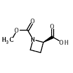 CAS#: 496918-42-4, (2R)-1-(Methoxycarbonyl)-2-Azetidinecarboxylic Acid