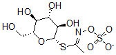 CAS 登录号:497-77-8, (2R,3R,4S,5R,6S)-3,4,5-三羟基-2-(羟基甲基)-6-(C-甲基-N-磺酸氧基-亚胺甲酰基)巯基-四氢吡喃
