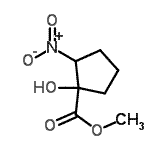 CAS#: 4970-88-1, Methyl 1-Hydroxy-2-Nitrocyclopentanecarboxylate
