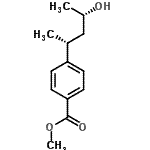 CAS#: 497069-11-1, Methyl 4-[(2R,4S)-4-Hydroxy-2-Pentanyl]Benzoate