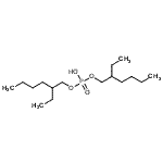 CAS 登录号：4971-46-4， 二(2-乙基己基)磷酸氢酯