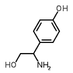 CAS 登录号：497165-98-7， 4-(1-氨基-2-羟基乙基)苯酚