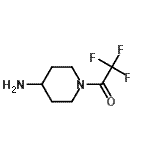 CAS#: 497177-66-9, 1-(4-Amino-1-Piperidinyl)-2,2,2-Trifluoroethanone