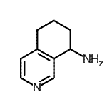 CAS#: 497251-60-2, 5,6,7,8-Tetrahydro-8-Isoquinolinamine