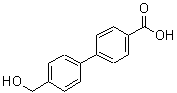 CAS 登录号：49743-87-5， 4'-(羟基甲基)-4-联苯基羧酸