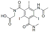 CAS#: 49755-86-4, 2-[N-[3-(Acetylamino)-2,4,6-Triiodo-5-(Methylaminocarbonyl)Benzoyl]-N-Methylamino]Acetic Acid