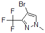 CAS 登录号：497832-99-2， 4-溴-1-甲基-3-(三氟甲基)-1H-吡唑