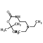 CAS#: 497834-53-4, 2-Methyl-2-Propanyl [2-(Diethylamino)Ethyl]Carbamate