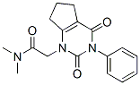 CAS#: 49786-48-3, N,N-Dimethyl-2,3,4,5,6,7-Hexahydro-2,4-Dioxo-3-Phenyl-1H-Cyclopentapyrimidine-1-Acetamide