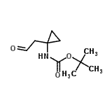 CAS#: 497861-78-6, 2-Methyl-2-Propanyl [1-(2-Oxoethyl)Cyclopropyl]Carbamate