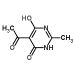 CAS 登录号：497876-44-5， 5-乙酰基-6-羟基-2-甲基-4(1H)-嘧啶酮