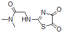 CAS 登录号：497937-93-6， 2-[(4,5-二氢-4,5-二氧代-噻唑-2-基)氨基]-N,N-二甲基-乙酰胺