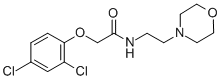 CAS#: 49808-93-7, 2-(2,4-Dichlorophenoxy)-N-(2-(4-Morpholinyl)Ethyl)Acetamide