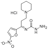 CAS 登录号:49842-09-3, 1-(5-硝基-2-呋喃基)-3-哌啶-丙-1-酮-缩氨基脲盐酸盐