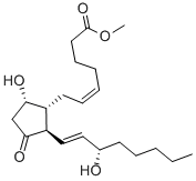 CAS 登录号：49852-81-5， (Z)-7-[(1R,2R,5S)-5-羟基-2-[(E,3S)-3-羟基辛-1-烯基]-3-氧代环戊基]庚-5-烯酸甲酯