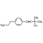 CAS#: 499242-44-3, 4-(4-Ethoxyphenyl)-2-Methyl-3-Butyn-2-Ol