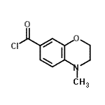 CAS#: 499770-73-9, 4-Methyl-3,4-Dihydro-2H-1,4-Benzoxazine-7-Carbonyl Chloride