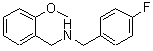 CAS 登录号：499997-38-5， 1-(4-氟苯基)-N-(2-甲氧基苄基)甲胺