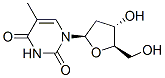 CAS 登录号：50-88-4， 1-[(2R,4S,5R)-4-羟基-5-(羟基甲基)四氢呋喃-2-基]-5-甲基-嘧啶-2,4-二酮